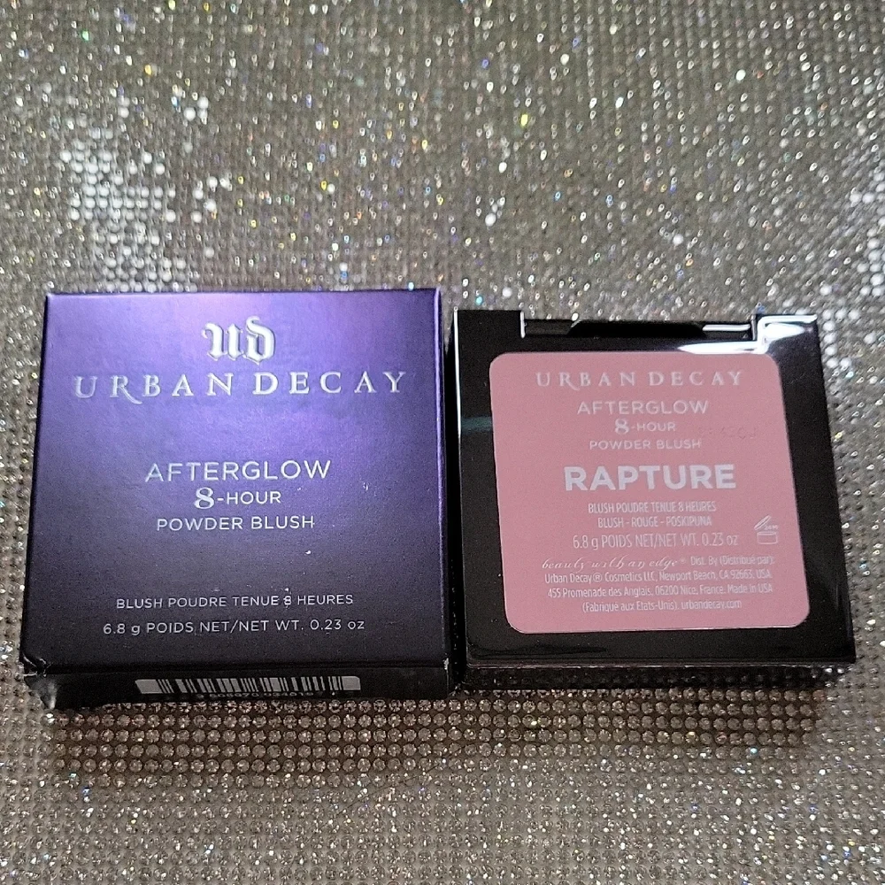 Urban Decay Afterglow 8-Hour Powder Blush - Soft Plum - Rapture (discontinued) - Picture 2 of 2